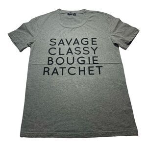 SHESHOW Savage Classy Bougie Ratchet Short Sleeve Crew Neck Tee Shirt